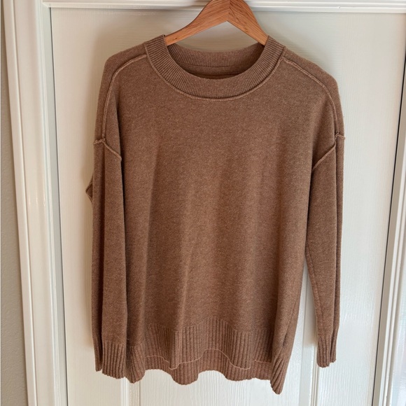 Anthropologie 100% Cashmere Pilcro Angie Sweater Size L - Picture 5 of 8